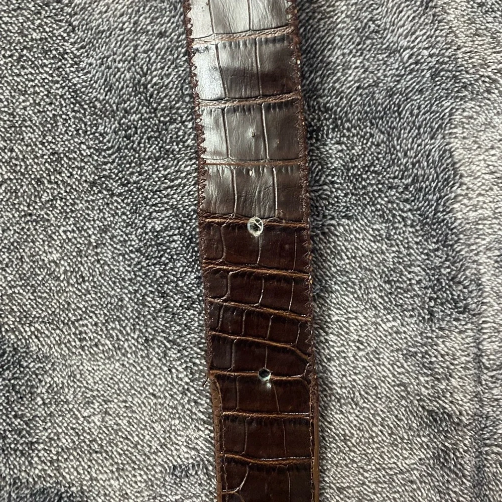 Y2K Western Bling Brown Rhinestone Studded Belt